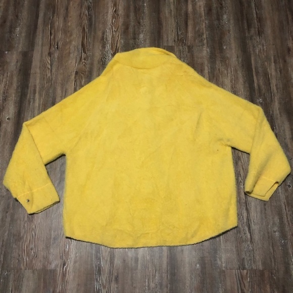 Bucketlist Frankie Shacket Women's Small Oversized Fuzzy Soft Fur Button Up Coat - Picture 5 of 6